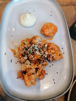 Cauliflower side order at The Vibe in Liverpool