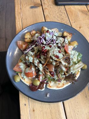 Shroom gyro  at The Vibe in Liverpool