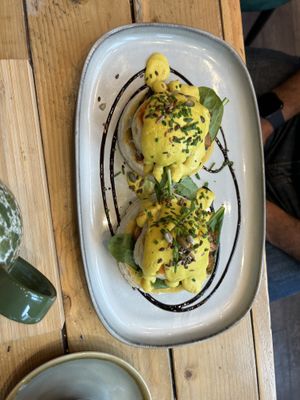 Eggs Benny  at The Vibe in Liverpool