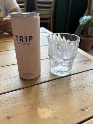 Peach ginger cbd trip  at The Vibe in Liverpool
