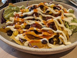 Nachos bowl at The Vibe in Liverpool