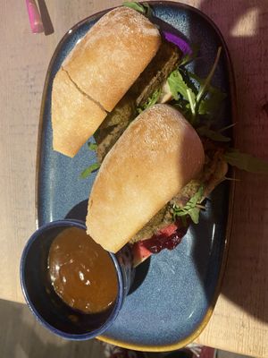 Nutcracker sando  at The Vibe in Liverpool