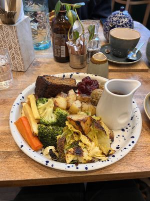 Nut roast  at The Vibe in Liverpool