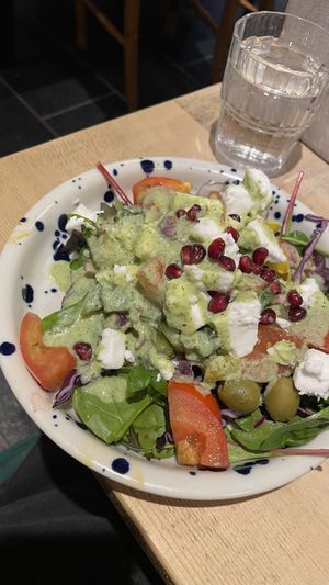 Greek sald   at The Vibe in Liverpool