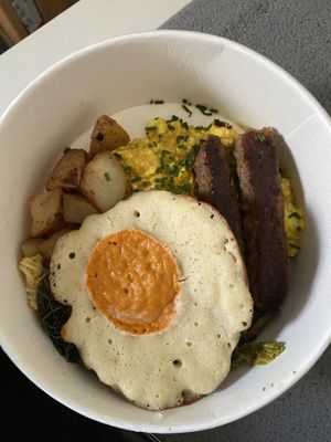 The friend vegg is delicious 😋  #Veganuary at The Vibe in Liverpool