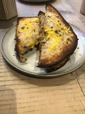 Chickpea ‘tuna’ melt  at The Vibe in Liverpool
