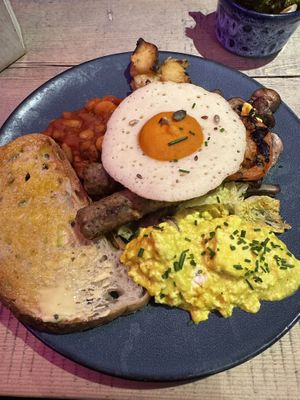 Yummy 😋 breakfast 🥞   at The Vibe in Liverpool