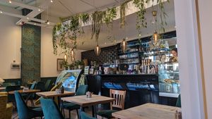 The bar area at The Vibe in Liverpool