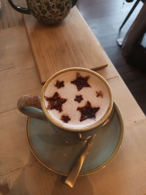 Hot chocolate at The Vibe in Liverpool