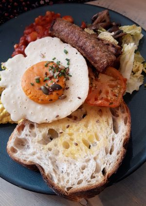 The big one with extra egg at The Vibe in Liverpool