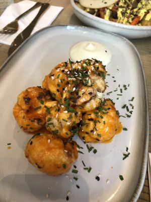 Cauli wings side  at The Vibe in Liverpool