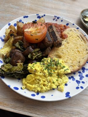 Full breakfast   at The Vibe in Liverpool