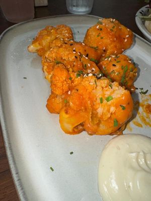Tasty cauliflower at The Vibe in Liverpool