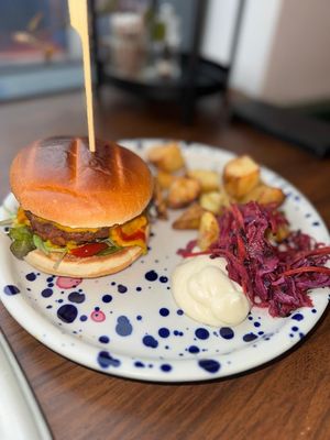 Smash patties at The Vibe in Liverpool