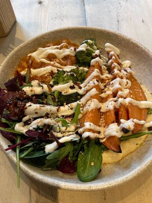 Sweet and spicy bowl  at The Vibe in Liverpool