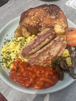 English breakfast   at The Vibe in Liverpool