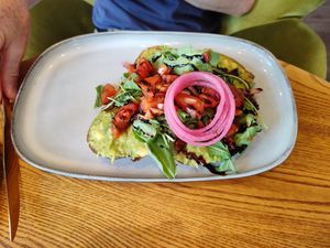 Avo smash at The Vibe in Liverpool