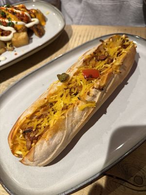 Philly Cheeze Toastie  at The Vibe in Liverpool