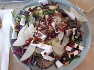 Apple, feta salad very tasty at The Vibe in Liverpool