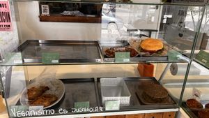 Savoury items (I was a bit late)  at Kela Con Amor in Puerto Madryn