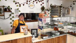 Kela the owner   at Kela Con Amor in Puerto Madryn