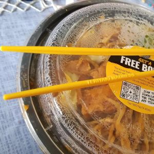 Spicy tofu bowl at Teriyaki Madness in Great Falls