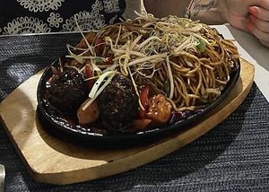 The vegetarian sizzler - made vegan   at The Seasonal in Lagos