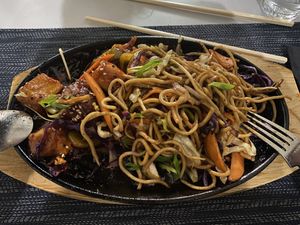 vegan sizzler  at The Seasonal in Lagos