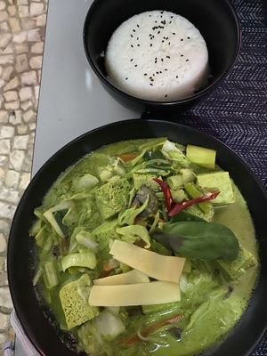 Green curry   at The Seasonal in Lagos
