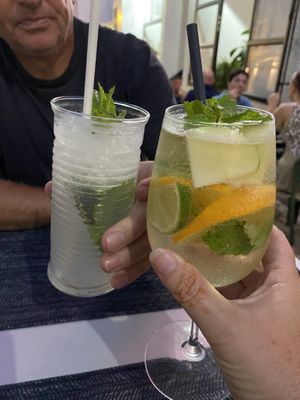 White sangria was delish  at The Seasonal in Lagos