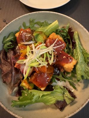 Sweet Mango tofu   at The Seasonal in Lagos