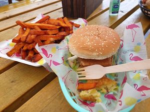 KFT & Sweet Potato Fries at The Rainbow Skull in Maidstone