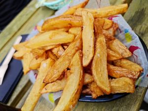 Chunky chips at The Rainbow Skull in Maidstone