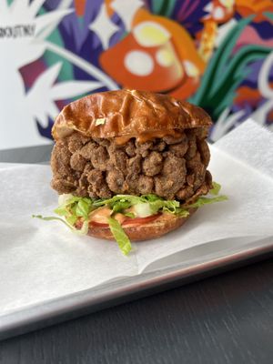 OG Shroom sandwich   at Veg'd Out in New Rochelle