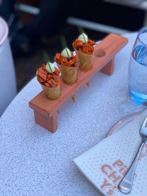 Carrot Cornette  at Pinchy's in Melbourne