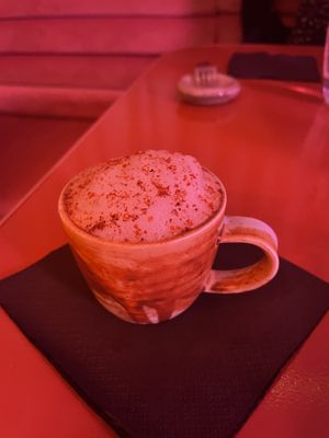 Smoked Capsicum Cappuccino  at Pinchy's in Melbourne