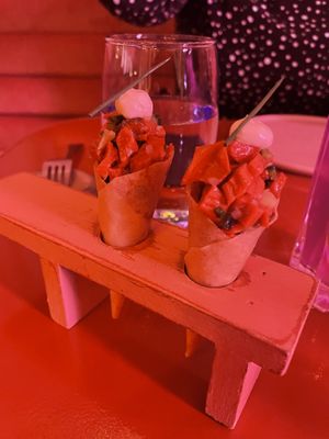 Carrot Cornette at Pinchy's in Melbourne