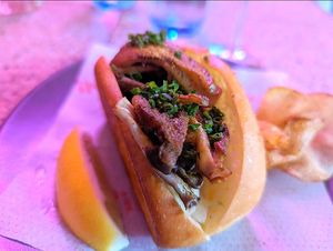 LION’S MANE MUSHROOM ROLL
Charred Mushroom, Pinchy’s Seasoning, Lemon  at Pinchy's in Melbourne