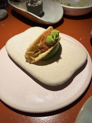 Spiced Tofu Taco  at Pinchy's in Melbourne