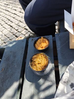 Dipping sauces  at uGood in Copenhagen