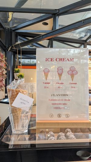 Vegan Ice Cream Menu July 2024 at Glean - Torvehallerne in Copenhagen