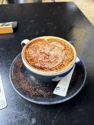 Coffe with I guess expired soy milk 🤮  at Chelsea Coffee & Brunch in Faro