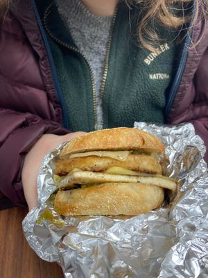 What The Cluck at Sweet and Savory Bakehouse in Standish