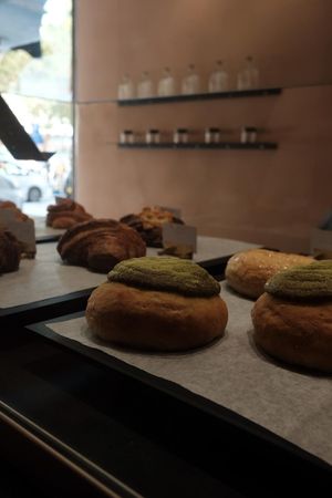 Machai Cream Bum at Ovule Bakery in Kowloon