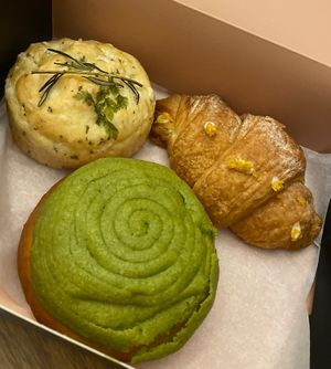 Assortment of baked goods! at Ovule Bakery in Kowloon