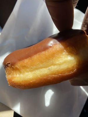 Side view   at Fluffy Donut in Seattle