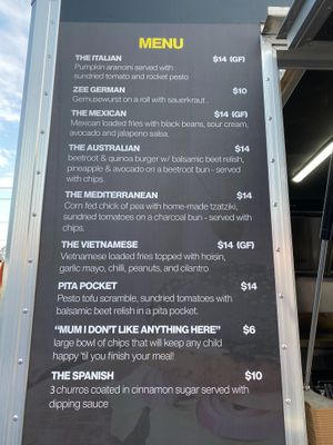 Good lineup  at Bris Vegans in Brisbane