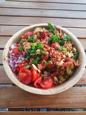 My bowl at Hawaiian Poke Bowl - Meir in Antwerpen