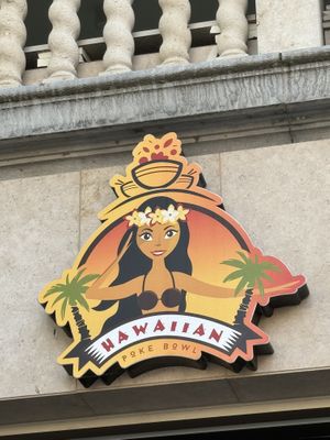 Logo  at Hawaiian Poke Bowl in Kortrijk