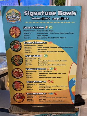   at Surfside Poké in Namur